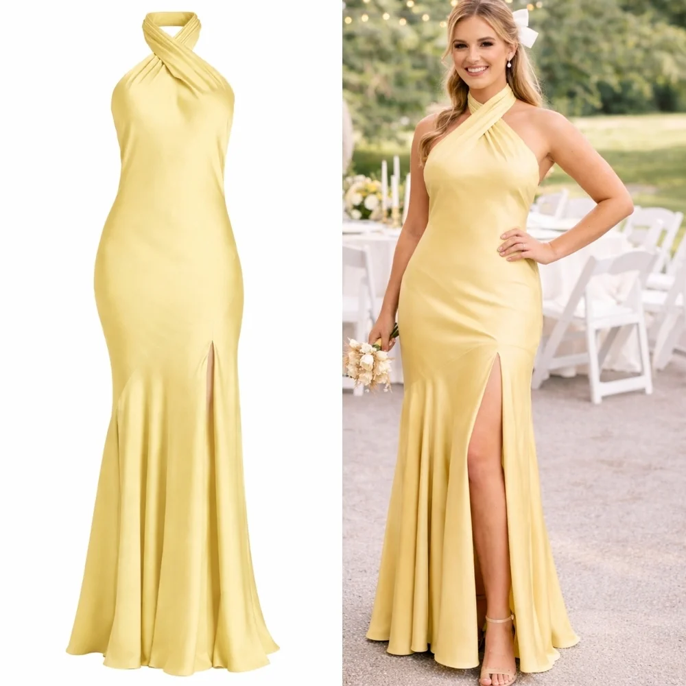 gold glitter bridesmaid dresses A Line Rose Gold Sequin Bridesmaid Dresses Long Glitter Wedding Guest Dress US0 / Custom Color